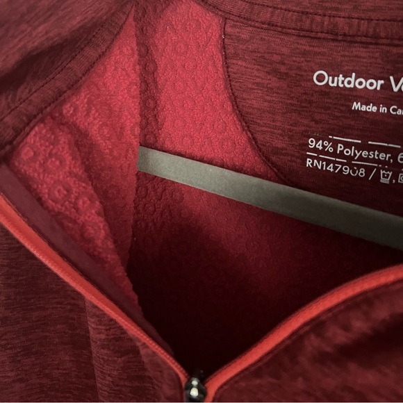 Outdoor Voices OV Fleece Half-Zip Currant S - Picture 4 of 6